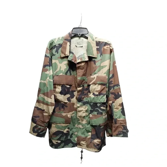 Woodland Camouflage by American Apparel Inc. Mens Size Large XShort - Picture 1 of 5
